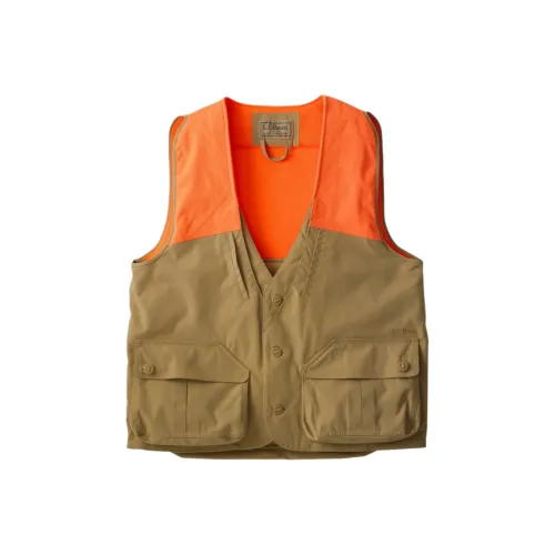 L.L.Bean 오렌지 남성 조끼