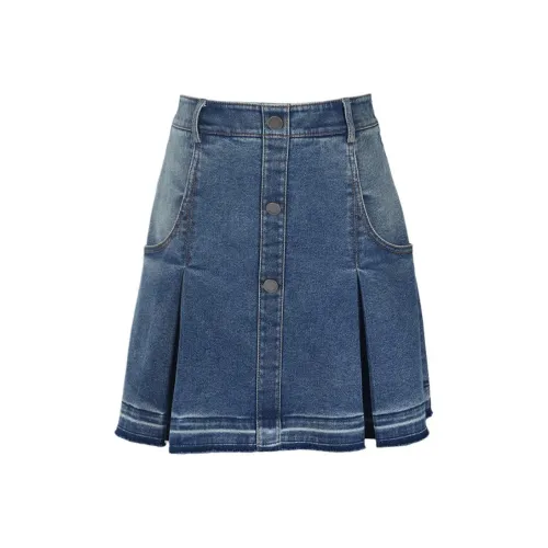 JORYAweekend 블루 여성 데님 숏 스커트