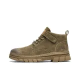 Dark Khaki Fleece-Lined