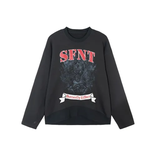SFNT 다크그레이 남녀공용 맨투맨