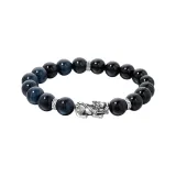 Lucky Chinese Auspicious Animal Beaded Bracelet[Sterling Silver]