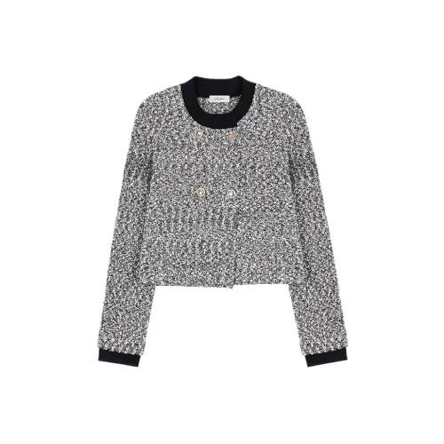 CRUSH COLLECTION 블랙 여성 자켓