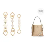White Extender Chain Three-Piece Set[Cherry Blossom 15cm+Camellia 15cm+Pearl 13.5cm]