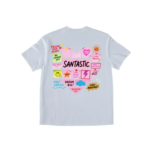 SANTASTIC 남녀공용 티셔츠