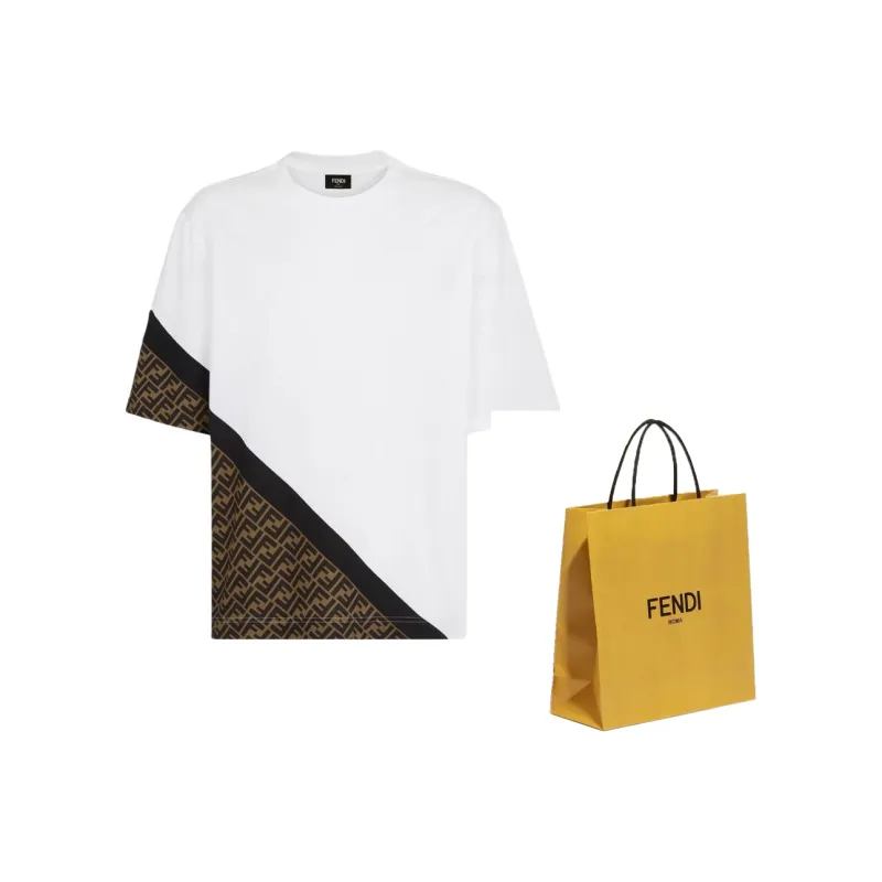 FENDI Tシャツ FENDI T-Shirts Men White - POIZON