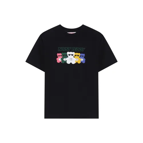 NOISY TEDDY 남녀공용 티셔츠