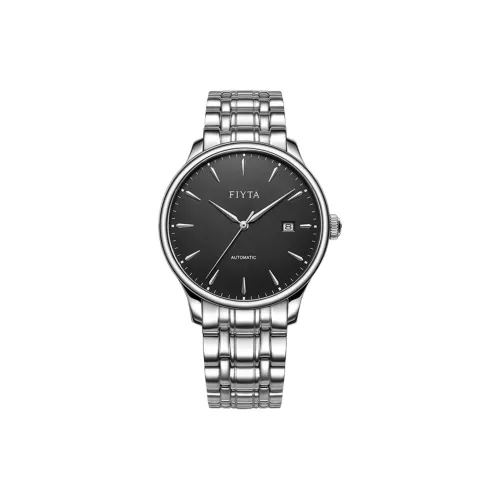 FIYTA 오토매틱 메커니컬 무브먼트 남성 중국 시계 40mm*40mm*11.3mm 블랙