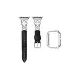 [Black White+Silver Diamond Case]