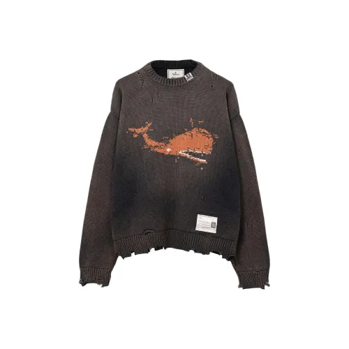 Maison Mihara Yasuhiro 블랙 남성 니트웨어