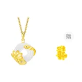 Lotus Peaceful Buckle Necklace
