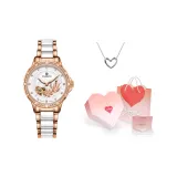 AL0322MC31 Heartbeat Necklace Love Confession Box Clothing Sets