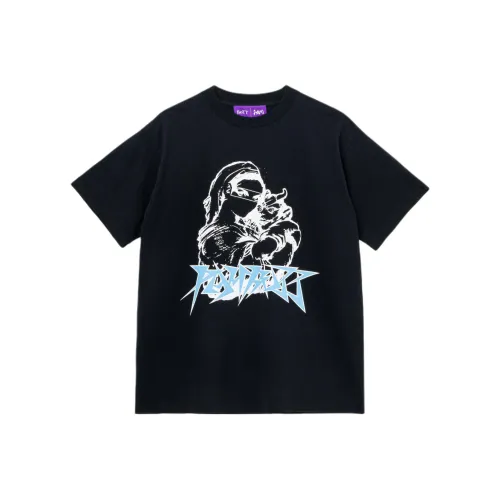 PERKS AND MINI 블랙 남녀공용 티셔츠