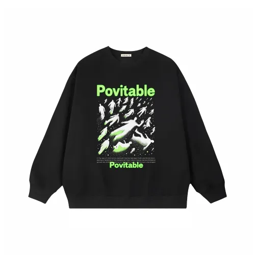 POVIT 남녀공용 맨투맨