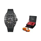 Black Case Black Dial Black Rubber Strap