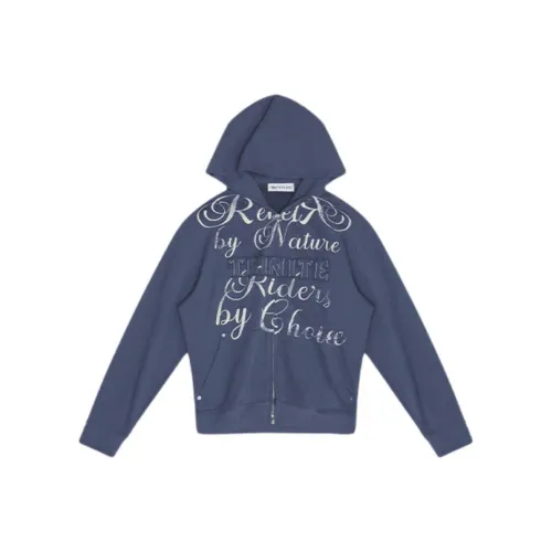 TRINITE D'ESTIENNE 블루 여성 맨투맨