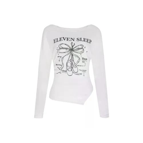 ELEVEN SLEEP 여성 티셔츠