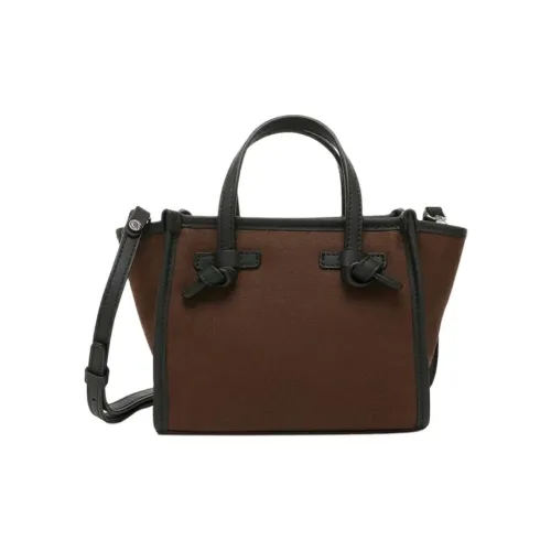 GIANNI CHIARINI 핸드백 다크 브라운 여성