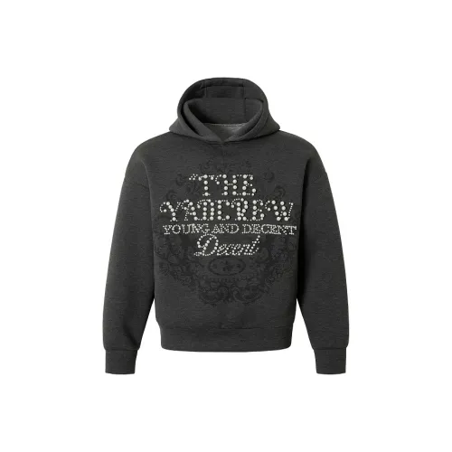 YADcrew 다크그레이 여성 맨투맨