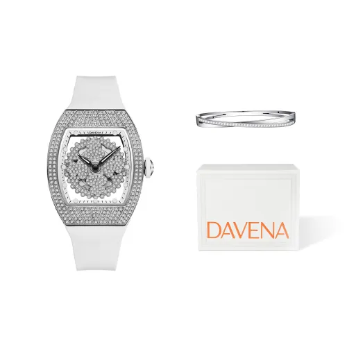 DAVENA 오토매틱 메커니컬 무브먼트 여성 포세션 컬렉션 중국 시계 44mm*36mm*12mm 해골