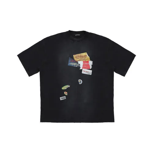 MASONPRINCE 블랙 남녀공용 티셔츠
