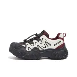Beige/Black/Burgundy, Fleece-Lined