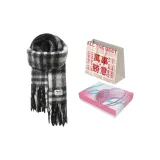 Black Gray+Wishing You Success Shopping Bag+Limited LOVE Box