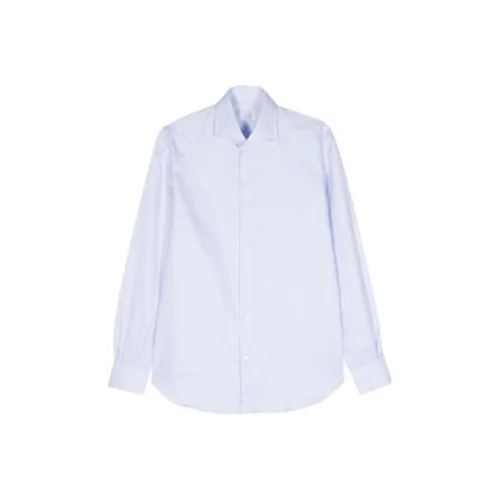 Mazzarelli 라이트 블루 남성 셔츠