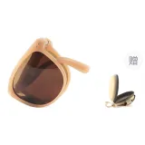 Light Tea Brown Frame | Polarized Tea Brown Lens-C02
