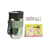 [Includes Shopping Bag+Sticker *2 3D Effect Stickers *6]400ML Upgraded Handle with 40% Silver Content