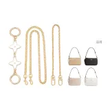 Four-Leaf Clover Extender Chain+Chain 90cm+Decorative Chain 40cm