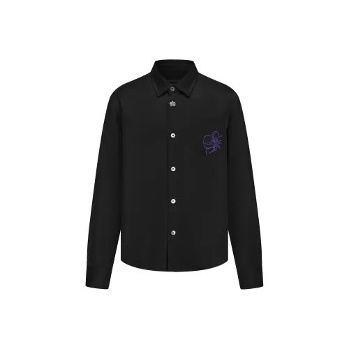 GALLIANO LANDOR 블랙 남성 셔츠