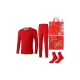 Red Thermal Set+Socks