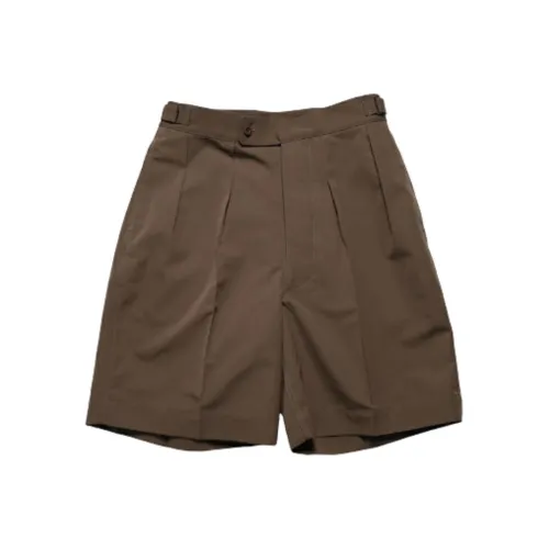 KAPTAIN SUNSHINE 커피 색상 남성 캐주얼 반바지