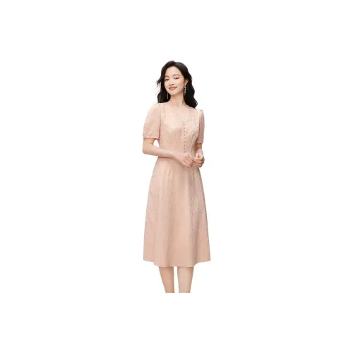 KORADIOR 여성 반팔 원피스