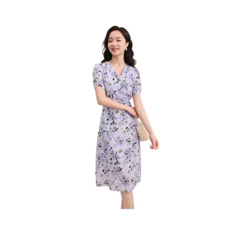 KORADIOR 여성 반팔 원피스