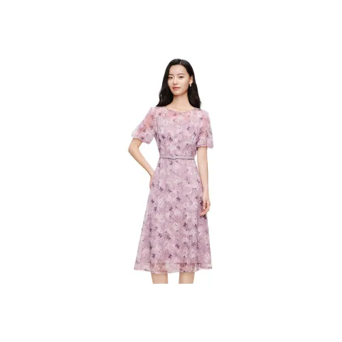 KORADIOR 여성 반팔 원피스