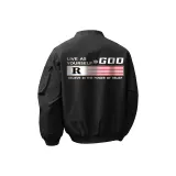 Black (Baseball Collar Style)