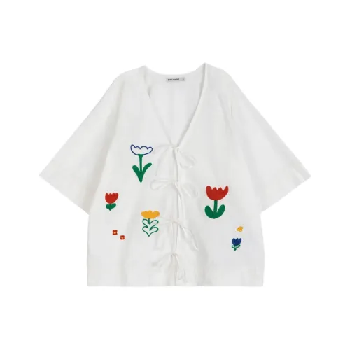 보보 쇼즈 화이트 여성 셔츠