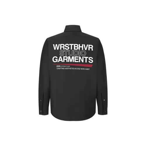 WRSTBHVR PIONEER 남녀공용 셔츠