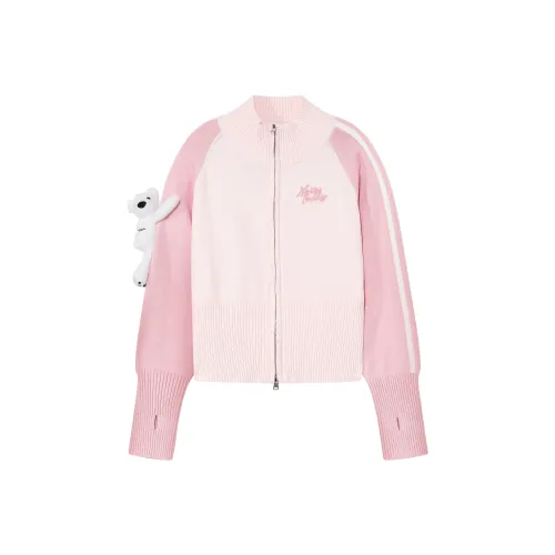 NOISY TEDDY 핑크 여성 스웨터