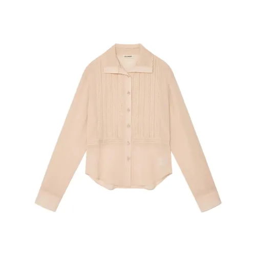 GLOWNY 피치 여성 셔츠