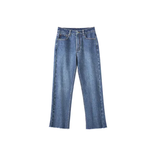 Le Alfashionline 블루 여성 청바지