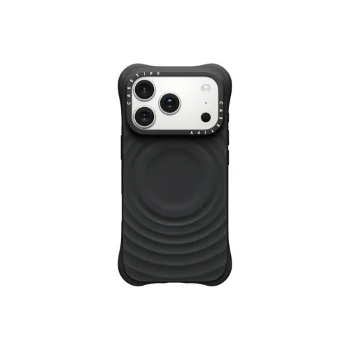 케이스티파이 실리콘 소재 웨이브 겉감 원단 폰 케이스 적용 와 IPhone 17/17 프로/16 프로 Max/16 프로/15 프로 Max/14 프로 Max 단색