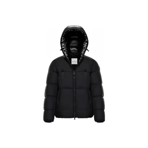 몽클레르 몽클라 쇼트 다운 자켓 블랙 - 23FW