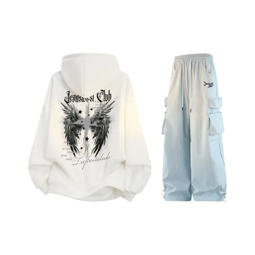 JEANSWEST CLUB 남녀공용 맨투맨 세트