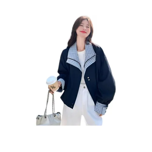 MUMUTU 네이비 블루 여성 자켓