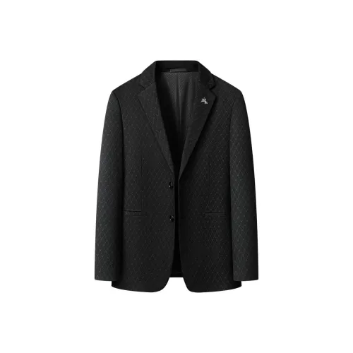 POLOMEISDO 블랙 남성 비즈니스 정장