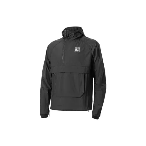 ROCBROS 블랙 남성 사이클링 코트