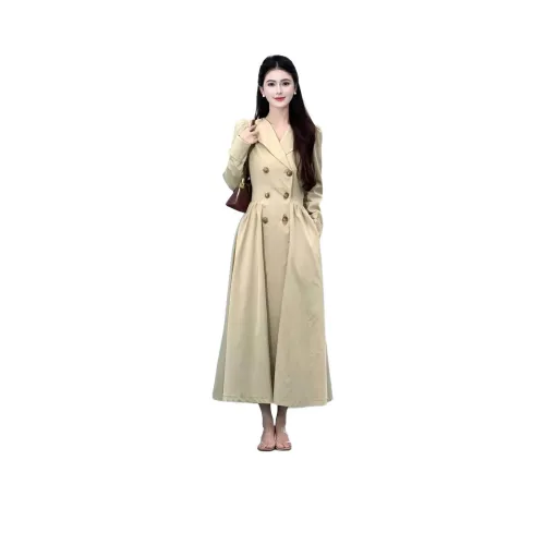 INCO VIBE 라이트 카키 여성 코트