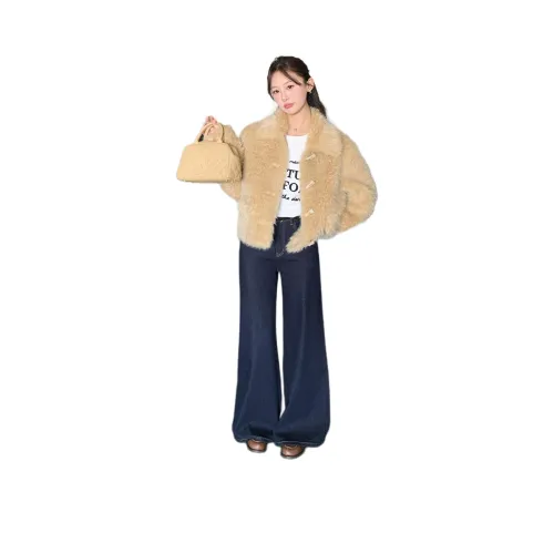 Summer Hooray 데님 블루 여성 청바지